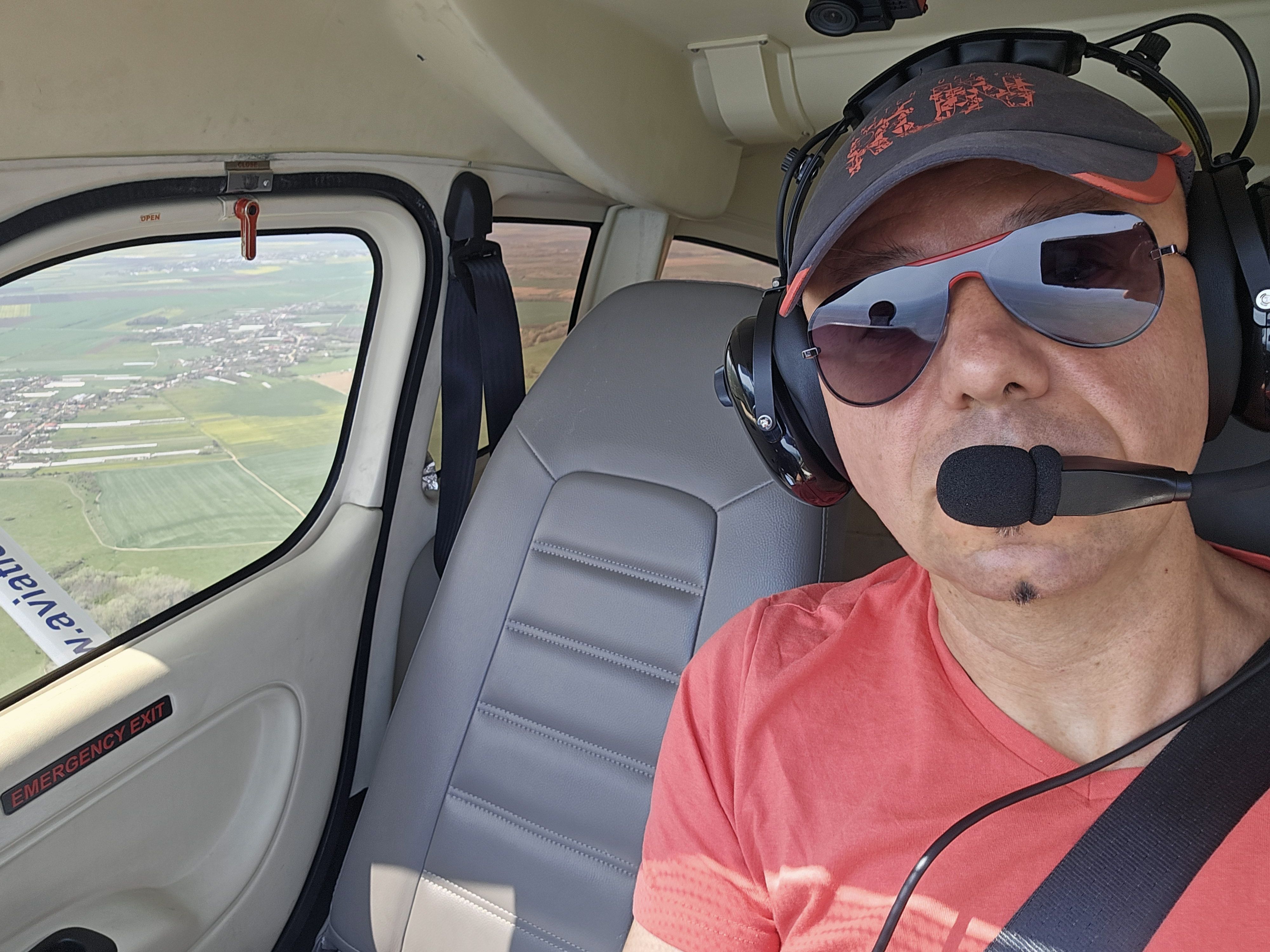 Solo flight